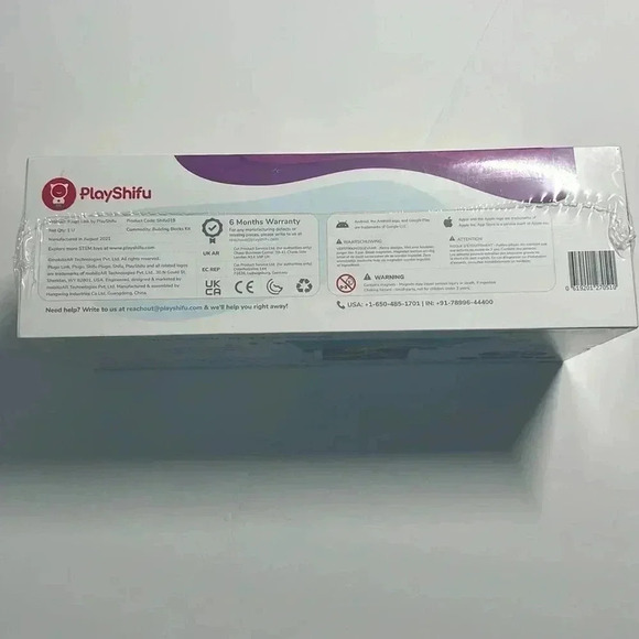 New Plugo Link AR-Powered Magnetic Building Blocks Kit - Picture 3 of 7